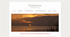 Desktop Screenshot of birdapalooza.com