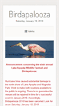 Mobile Screenshot of birdapalooza.com
